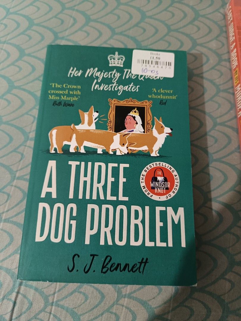 A Three Dog Problem S. J. Bennett Novel (Category: Storybooks) located in Taguig. Submitted by joeeey23 (Listing ID 1468180748, Image 1). Description: Paperback copy of A Three Dog Problem by S. J. Bennett. Part of the Her Majesty The Queen Investigates mystery series. Published by Bonnier Books. Clean pages, solid spine, light shelf wear on the cover corners. Great read for fans of cosy mysteries..