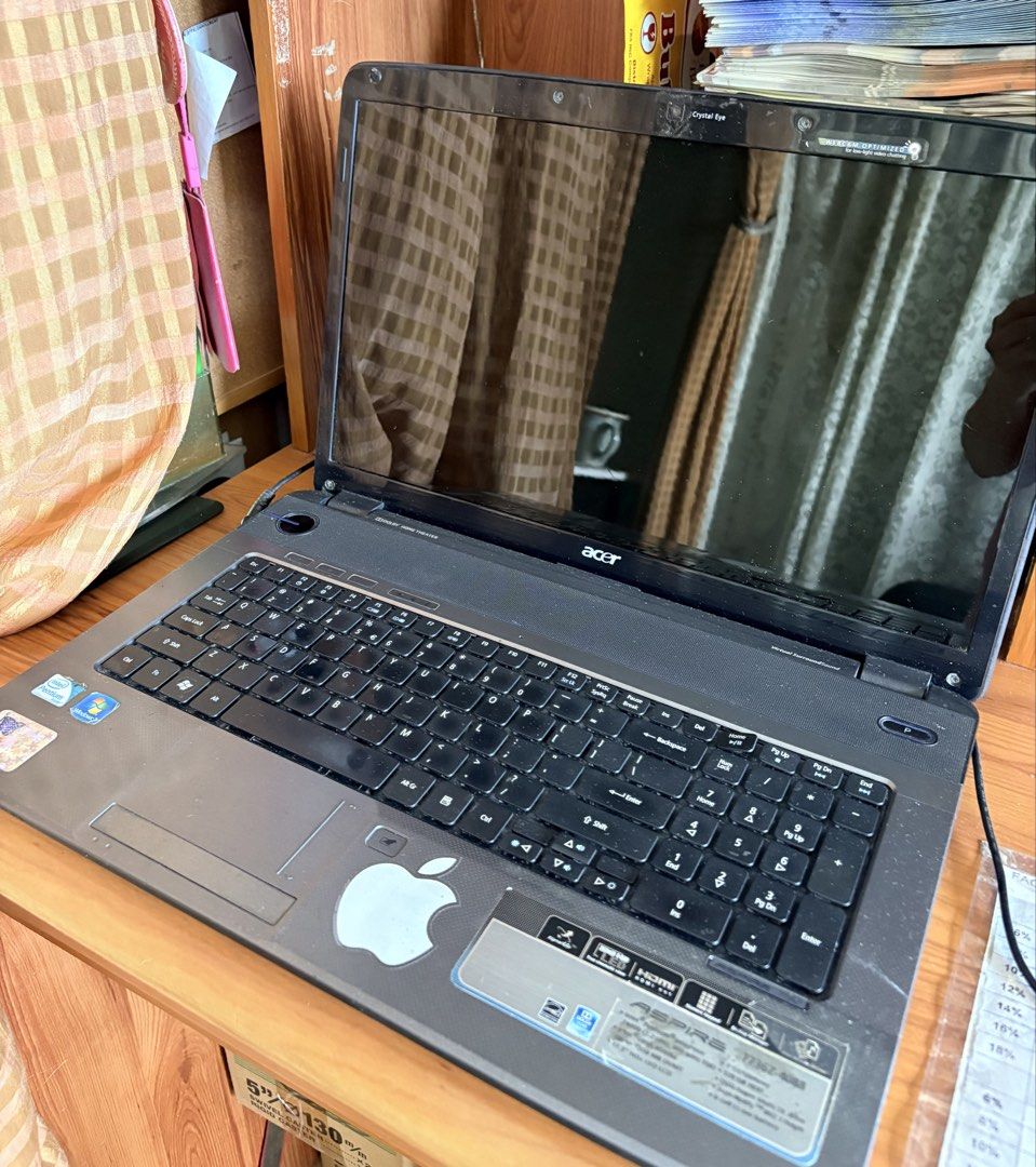 Acer Laptop For Sale (Category: Laptops & Notebooks) located in Marikina City. Submitted by jr.listings (Listing ID 1468176738, Image 1). Description: Acer Laptop Aspire 7736Z-4088 Intel Pentium Processor T4400 17.3 HD + LED LCD 3 GB Memory 320 GB HDD DVD Super Multi DL Drive Acrr Nplify 802.11b/g/n 6 Cell Lion Battery RFS: hindi na gumagana ang battery ang monitor may white line sa gitna (hindi ko na balak bikhan ng new screen).