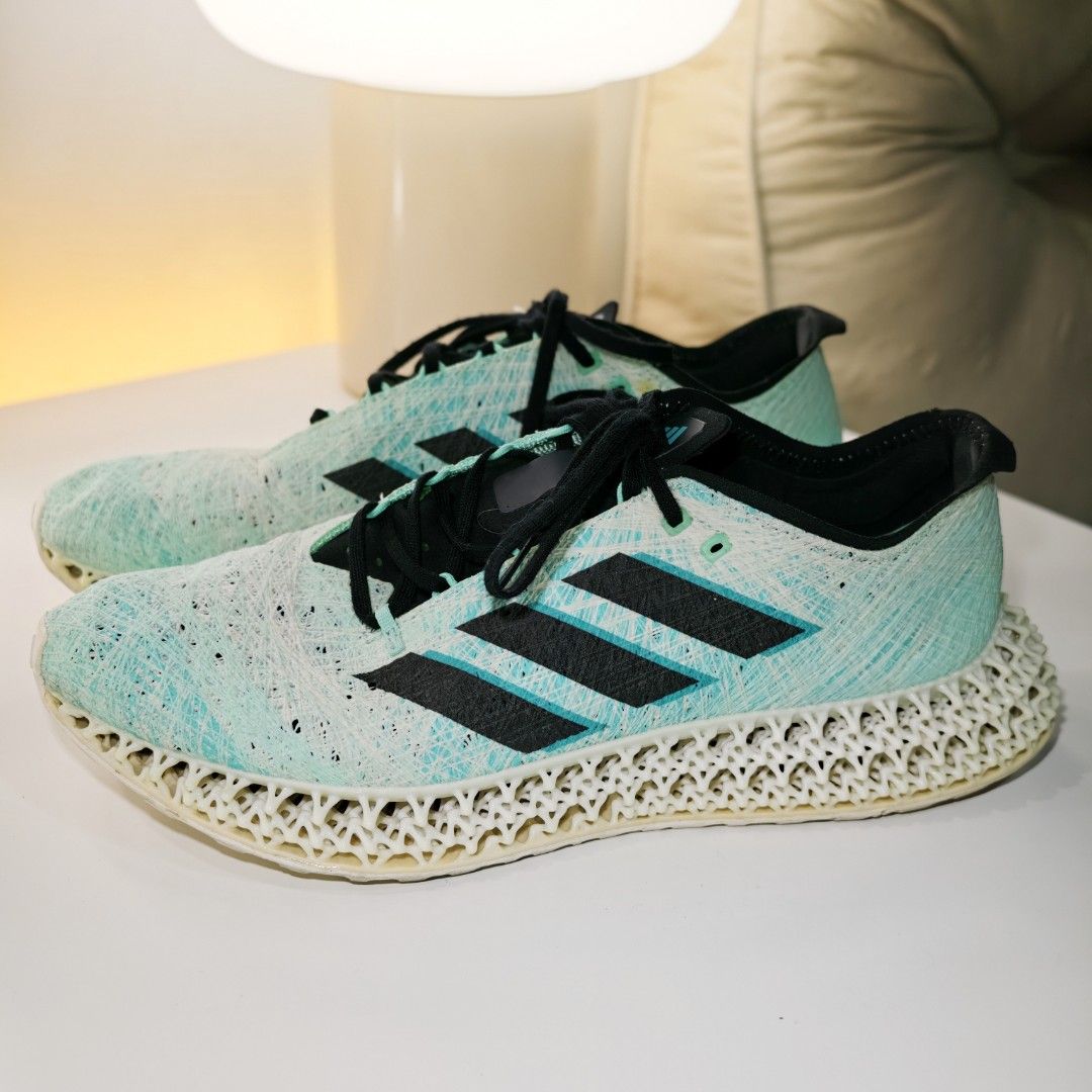 Adidas 4DFWD x Strung in Pulse Mint / Core Black / Spark (Category: Sneakers) located in Caloocan City. Submitted by alycho (Listing ID 1468136965, Image 2). Description: Selling for my dad 🧔🏻 Note: Not a buy-and-sell shop! All items were bought for personal use. 🤍 RFS: Love trying out lotsss of shoes 😅👟 📍 Pick-up: Edsa Caloocan (payment first before ship out) 📍 Meet-up: Cloverleaf, Trinoma, Vertis North, and nearby areas 📍 Delivery: We c