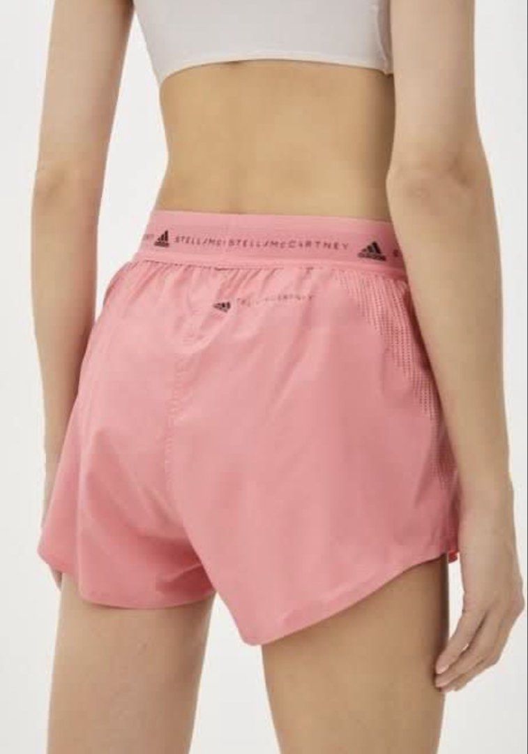Adidas by Stella McCartney Pink Shorts (Category: Shorts) located in Makati City. Submitted by stitchyyromi (Listing ID 1468221815, Image 3). Description: ADIDAS BY STELLA MCCARTNEY TRUEPACE MULTIPURPOSE SHORTS pink loose running shorts brand new w tags, never worn rfs: wrong size, too big on me payment: gcash shipping: sdd (mm only), ggx or jnt (buyer covers sf).