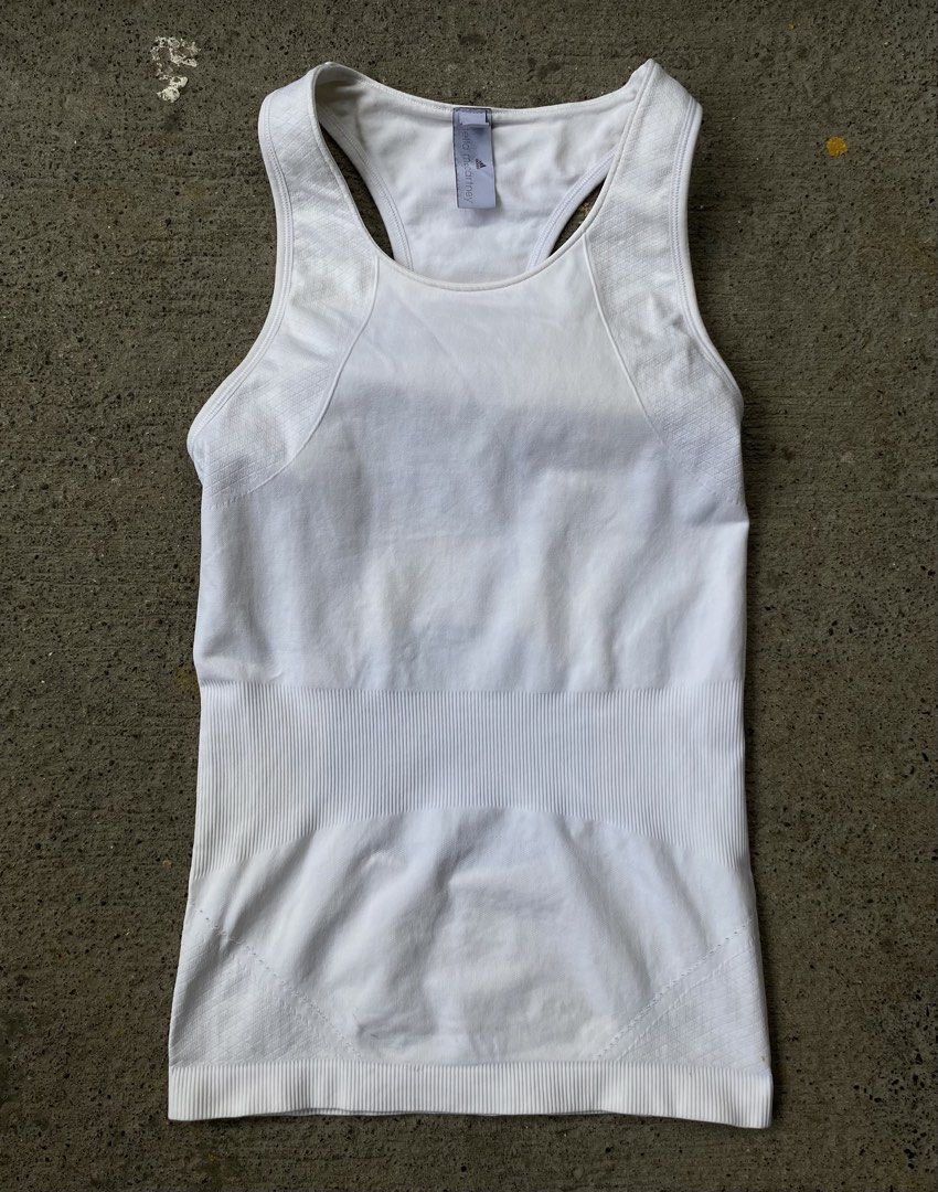 Adidas By Stella Mccartney Rib Tank Top (Category: Others Tops) located in Kalibo. Submitted by bryaninosa20819 (Listing ID 1468065064, Image 1). Description: INCH? Adidas By Stella Mccartney Rib Tank Top Dimes : 13x24 Excellent Condition Color Rate 10 Need Wash 📩📩📩📩 Nature Thrift.