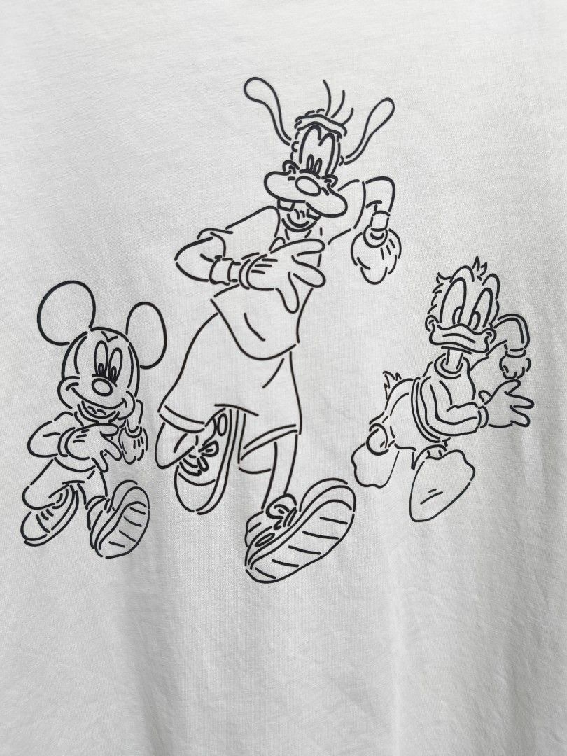 Adidas Disney T-Shirt White Medium Authentic (Category: Tshirts & Polo Shirts ) located in Pasig City. Submitted by althentic.ph (Listing ID 1468228628, Image 3). Description: 250 + J&T Shipping Fee Original ADIDAS x DISNEY Shirt for Men White Size Medium on tag, fits up to LARGE Actual Measurements: Width - 21" Length - 29" Very Good Thrifted Condition 9/10 ✔Tags are available upon request, can be sent thru PM ✔fix price ✔payment first policy th