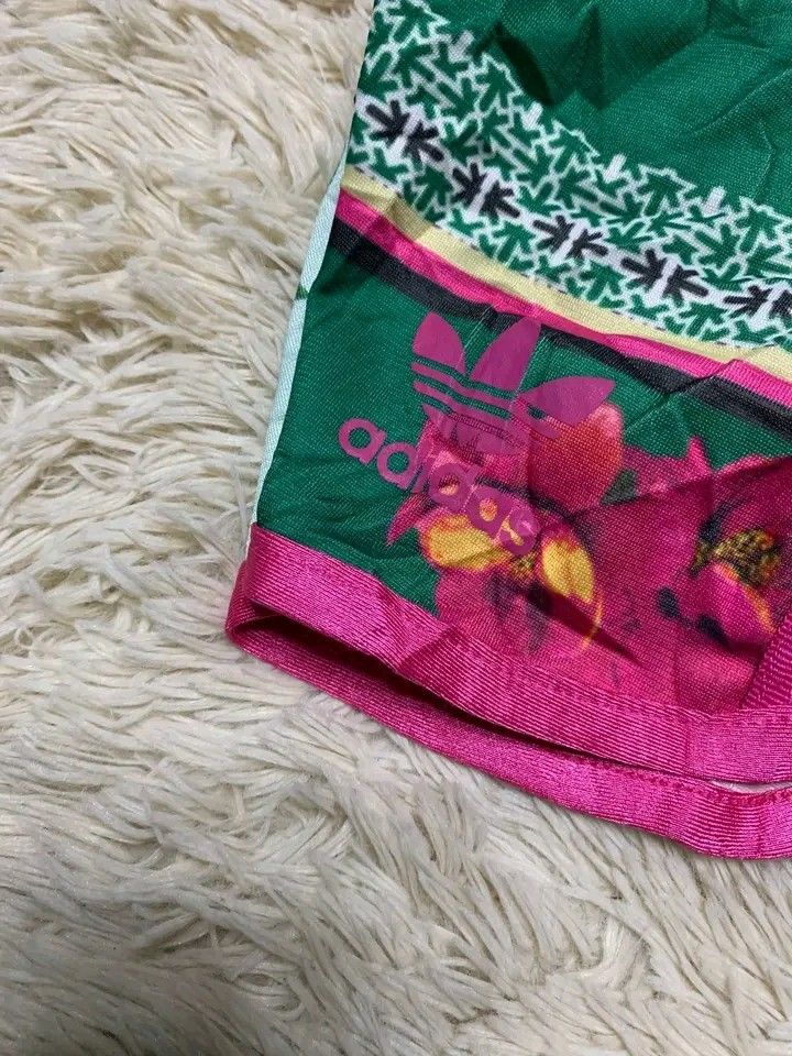 Adidas floral short (Category: Shorts) located in Lianga. Submitted by legitseller12345678 (Listing ID 1468228100, Image 3). Description: Adidas short womens📌 Excellent to new Waistline 30-34 Solid nito Mine 250 plus sf.
