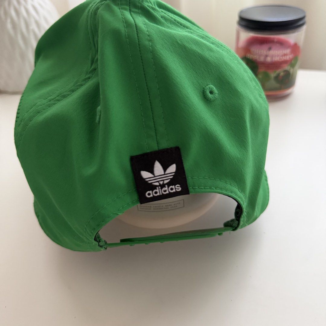 Adidas Green Beacon Cap (Category: Caps & Hats) located in Las Pinas. Submitted by francesca.finds (Listing ID 1468138734, Image 2). Description: - LAST PRICE - see 3rd photo for when worn.