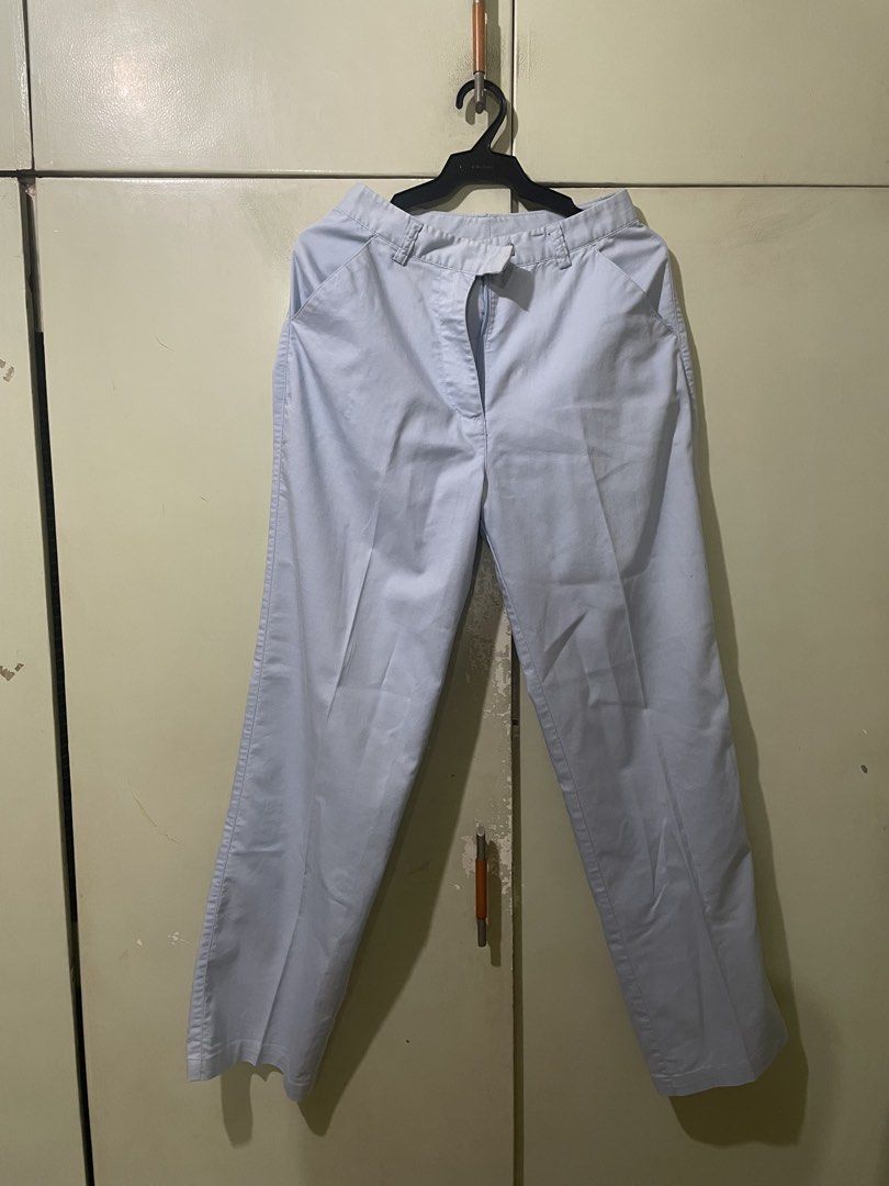 Adidas light blue trousers (Category: Other Bottoms) located in Cainta. Submitted by shop___tori (Listing ID 1468252542, Image 1). Description: Looks so good - sadly doesn't fit me anymore 😢 Medium size but runs a bit small. Best fits xs-small frames.