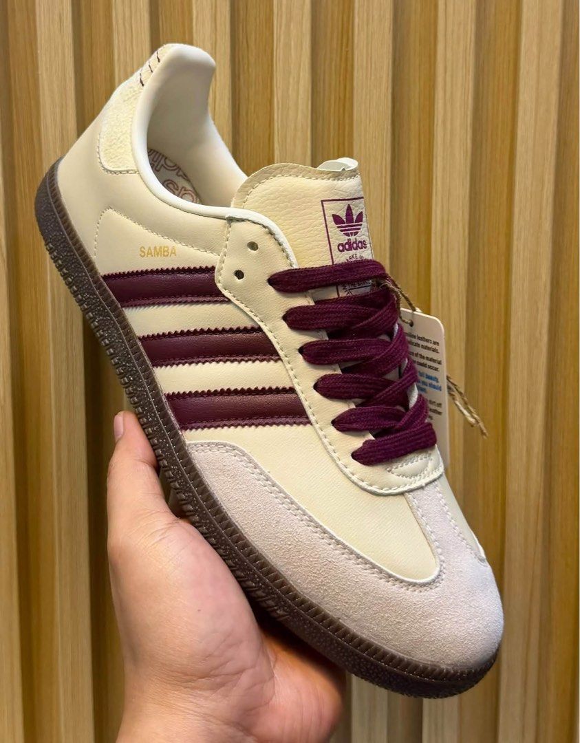 Adidas Samba OG (Category: Sneakers) located in Manila. Submitted by YSABELLE_MARGARETTE (Listing ID 1468062312, Image 3). Description: size 41-45 available (men size) J&T nationwide or Lalamove around Manila PAYMENT FIRST THRU GOTYME BANK.