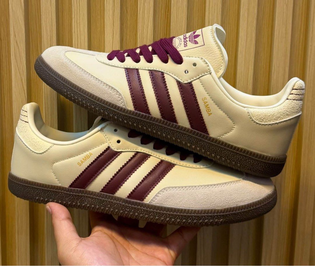 Adidas Samba OG (Category: Sneakers) located in Manila. Submitted by YSABELLE_MARGARETTE (Listing ID 1468062312, Image 2). Description: size 41-45 available (men size) J&T nationwide or Lalamove around Manila PAYMENT FIRST THRU GOTYME BANK.