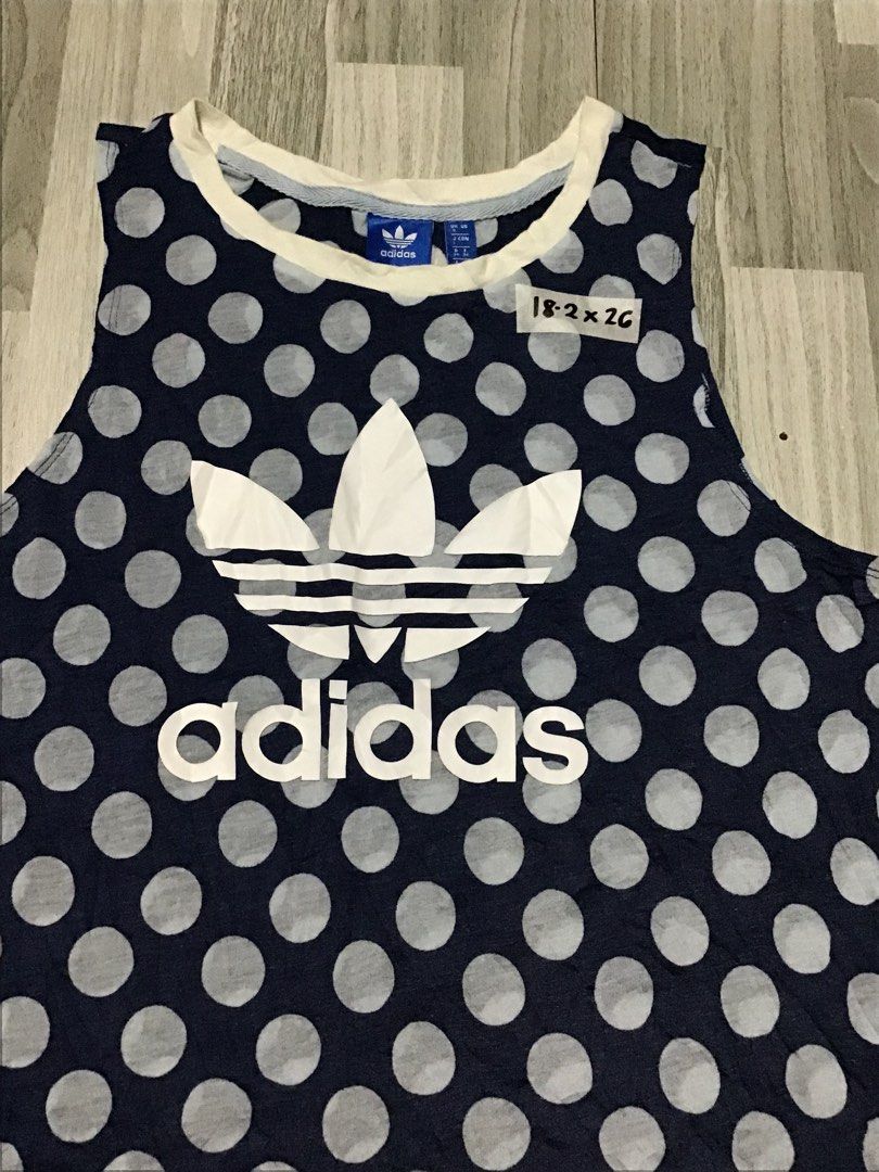 Adidas tank top (Category: Sleeveless) located in Davao. Submitted by ljay.thriftedfinds (Listing ID 1468244604, Image 2). Description: .
