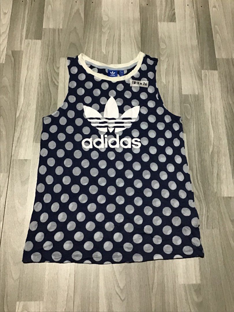 Adidas tank top (Category: Sleeveless) located in Davao. Submitted by ljay.thriftedfinds (Listing ID 1468244604, Image 1). Description: .