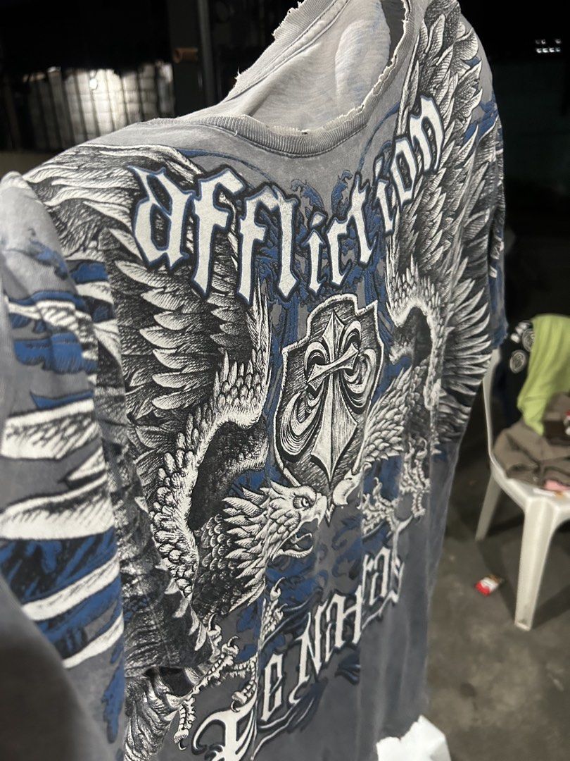 Affliction (Category: Formal Shirts) located in Mabalacat. Submitted by johnchanfinds (Listing ID 1468253244, Image 3). Description: See all the issue Width 22 Length 28.5 .