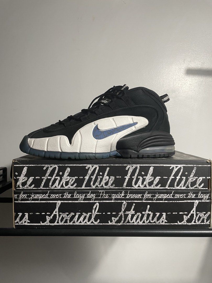 Air Max Penny / SS (Category: Casual Shoes) located in Rizal. Submitted by akoheats (Listing ID 1468191608, Image 3). Description: Excellent Condition ✨ Issue: Sz: 11US Worn Once With Box✅ Authentic✅ Great Condition ✨ ❗️Check the item carefully before purchasing ❗️No returns or exchanges after purchase.