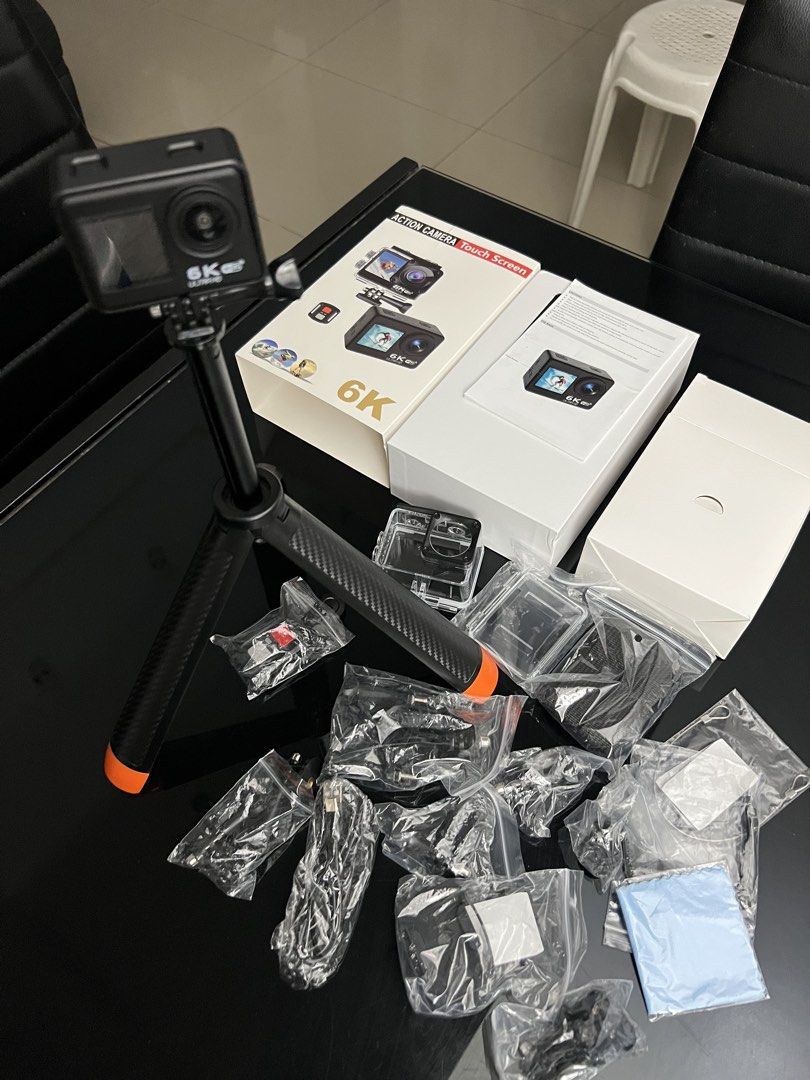 Alston Action Camera 6K UHD (Category: Other Gadgets) located in Muntinlupa City. Submitted by aj_hunksome (Listing ID 1468184789, Image 3). Description: For Sale Alston A12 Action Camera 6K UHD. Condition: Very good 1 1/2 month old used less than 10 times only. Na hyped lang di man talaga nagamit mashado. Selling at a loss price Bought it total for 4,300+ now selling 3,000php na lang. Inclusions: Box, complete all casing, usb cable, different mo