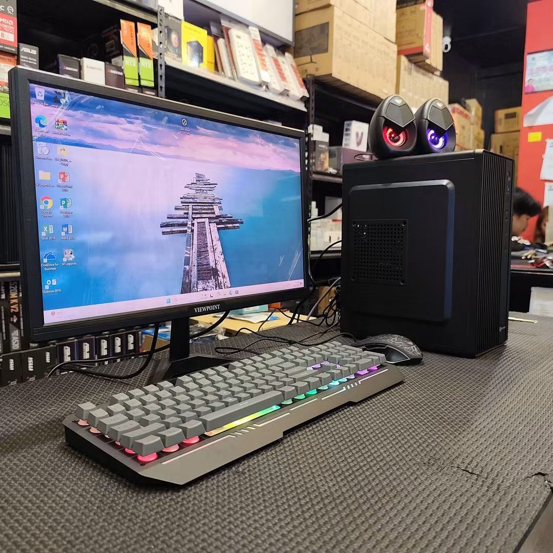 AMD RYZEN 5 3400G and KEYTECH MK-01 (Category: Desktops) located in Caloocan City. Submitted by kentsalvador31 (Listing ID 1468142384, Image 2). Description: 🔥 ANOTHER PC SET RELEASED & READY TO GO! 🔥 Congratulations and thank you to our valued customer for choosing Go Gadgets - Kawit Cavite! 🥳💻 Here is your brand-new, budget-friendly desktop setup perfect for home, work, online schooling, and everyday entertainment! AMD RYZEN 5 3400G | RADEO