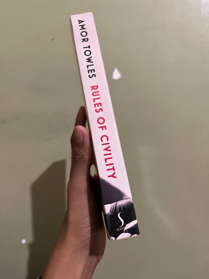 Amor Towles - Rules of Civility (Category: Storybooks) located in Carmen. Submitted by grei.librongbaligya. (Listing ID 1468139314, Image 2). Description: Amor Towles - Rules of Civility.
