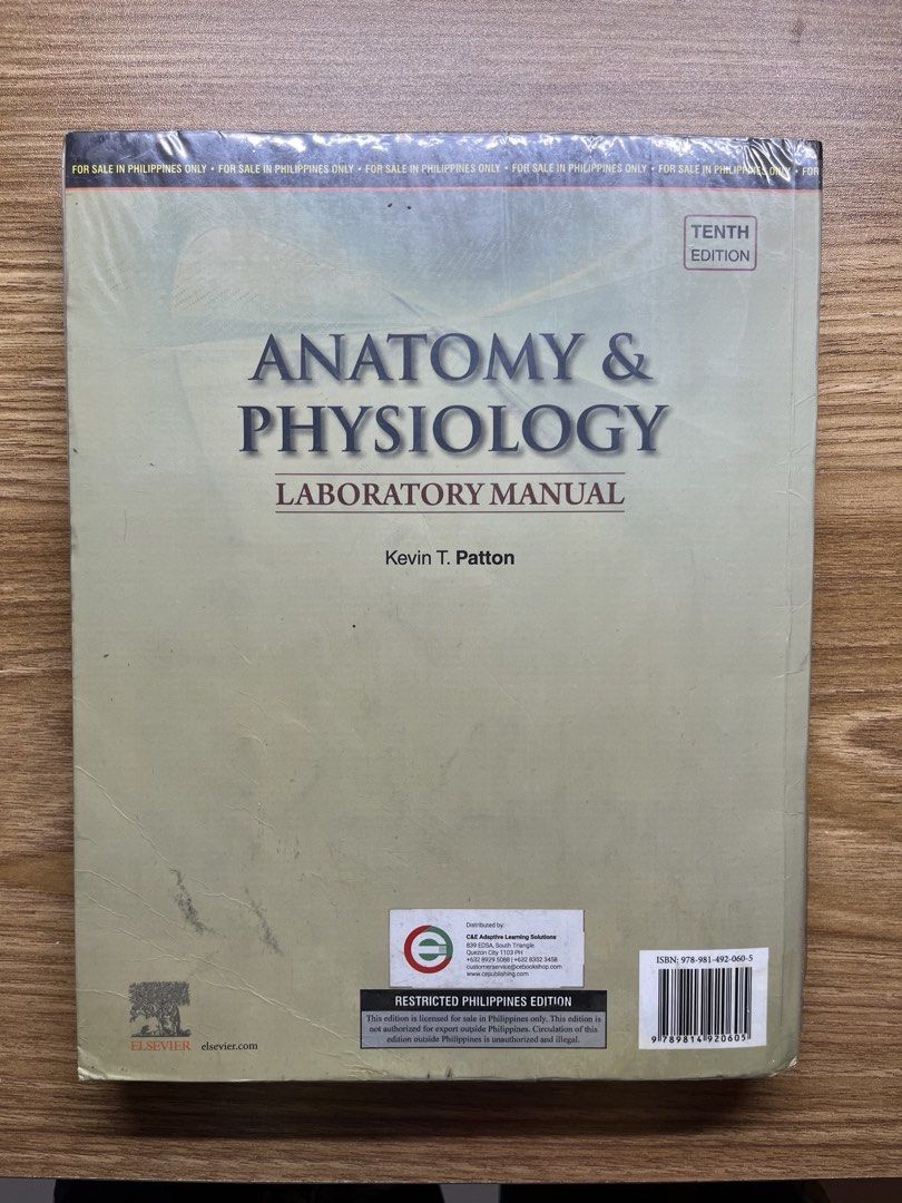 Anatomy & Physiology Laboratory Manual - 10th edition (Category: Textbooks) located in Manila. Submitted by lyssdmnqjs61312 (Listing ID 1468187843, Image 2). Description: .