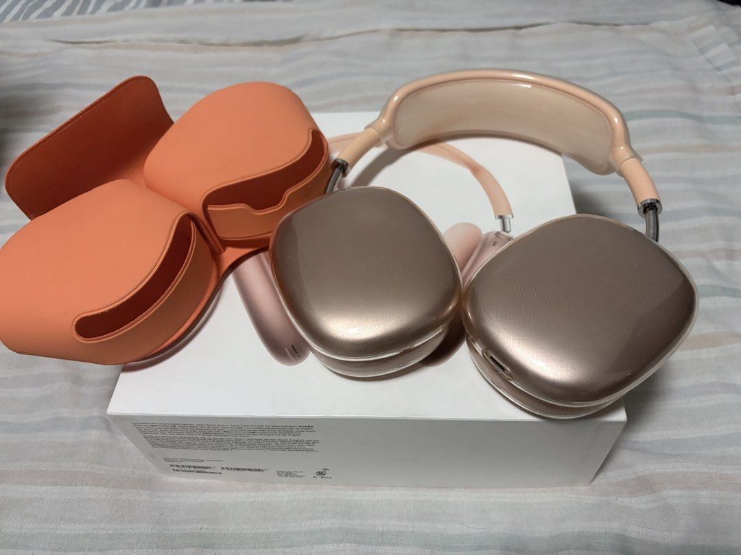 Apple AirPods Max Orange usb-c (Category: Headphones & Headsets) located in Quezon City. Submitted by jdoublem (Listing ID 1468078579, Image 1). Description: - Authentic Apple AirPods Max in striking orange (usb-c type) - Includes original smart case, box, unused cable, and receipt from powermac -Still under warranty (bought last May 2026) -location QC.