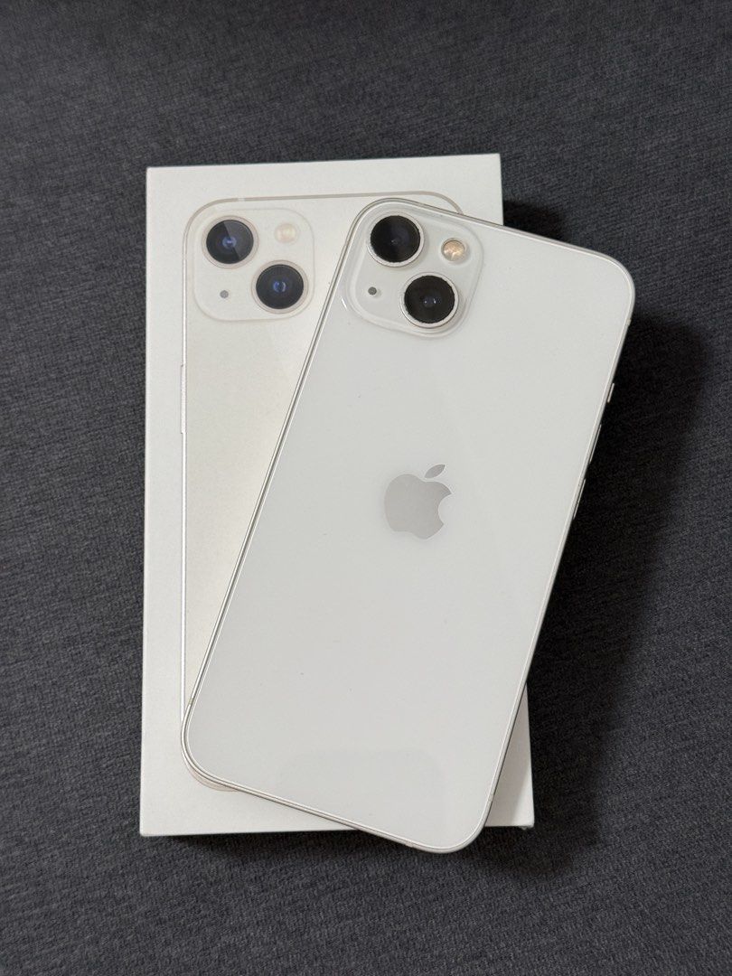Apple iPhone 13 128 GB (Category: iPhone 13 Series) located in Quezon City. Submitted by iamjc17 (Listing ID 1468067590, Image 1). Description: FOR SALE ONLY PASS SA SWAP IPHONE 13 STARLIGHT 128 GB 83% BATT HEALTH OPENLINE NO ISSUE UNLI CHECK AND RESET WITH BOX AND LIGHTNING CABLE PM IF INTERESTED QUEZON CITY LOCATION MEET UP ONLY.