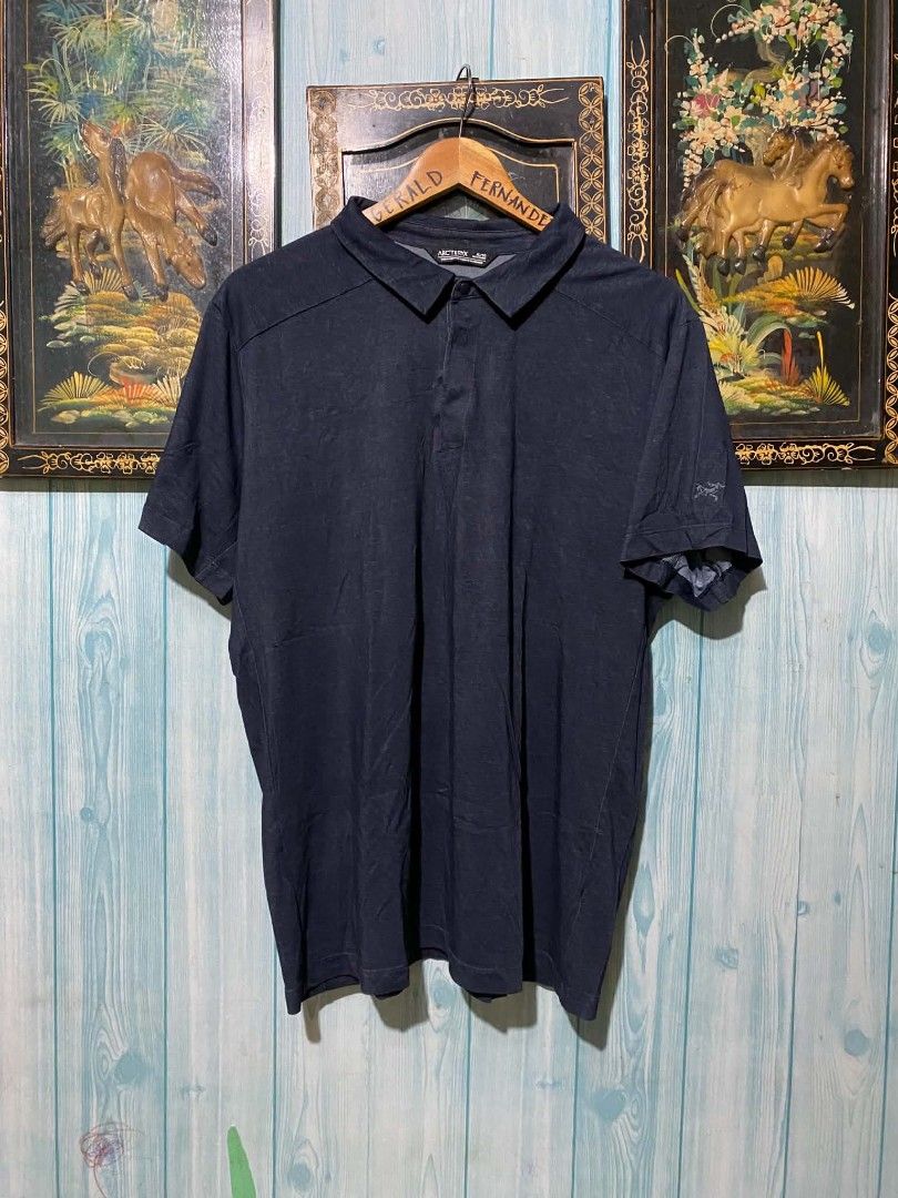 Arcteryx Active Dry Polo Shirt (Category: Tshirts & Polo Shirts ) located in Kapalong. Submitted by og_archives (Listing ID 1468171640, Image 1). Description: Arc’teryx QuickDry Polo shirt Excellent condition No issue Size XL Dimes W23-24 L28 Color rate is 10/10, it's just disrupted by lighting..