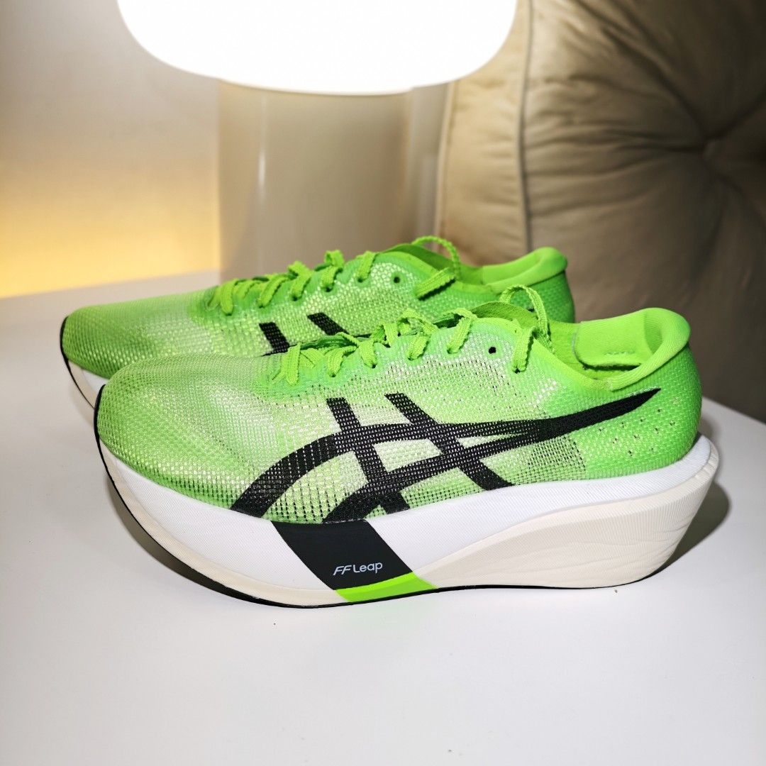 Asics Metaspeed Edge Tokyo (Category: Sneakers) located in Caloocan City. Submitted by alycho (Listing ID 1468139236, Image 3). Description: Note: Not a buy-and-sell shop! All items were bought for personal use. 🤍 RFS: Love trying out lotsss of shoes 😅👟 📍 Pick-up: Edsa Caloocan (payment first before ship out) 📍 Meet-up: Cloverleaf, Trinoma, Vertis North, and nearby areas 📍 Delivery: We can personally deliver within Metro Manila but better i