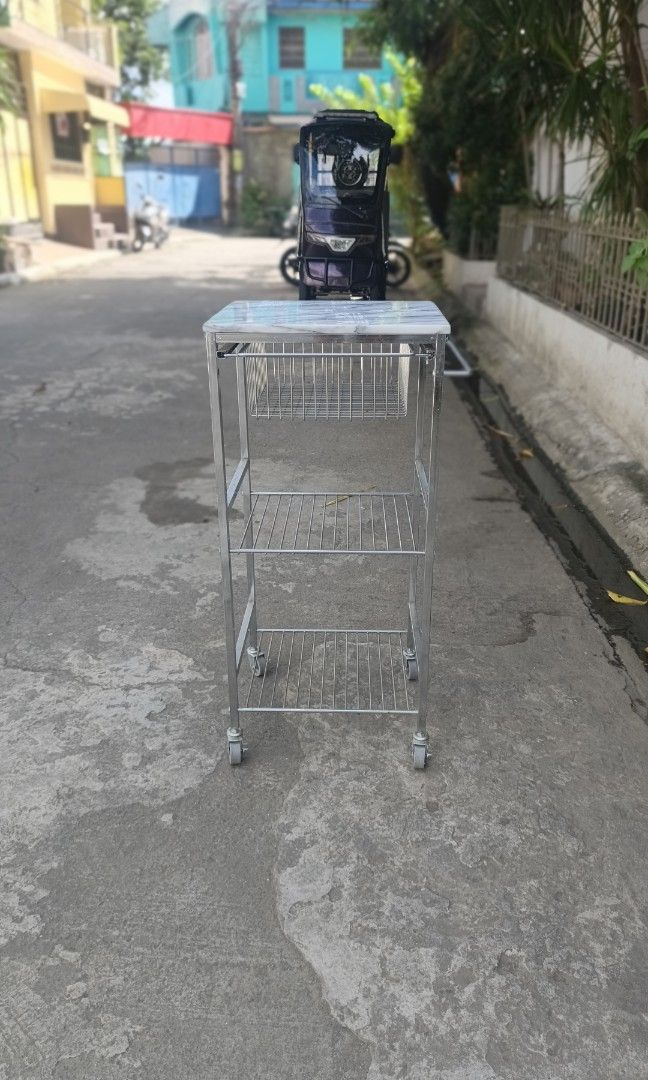 Asplund Marble Top Trolley (Category: Food Organization & Storage) located in Santa Rosa. Submitted by tonyhawk0592 (Listing ID 1468145668, Image 2). Description: .