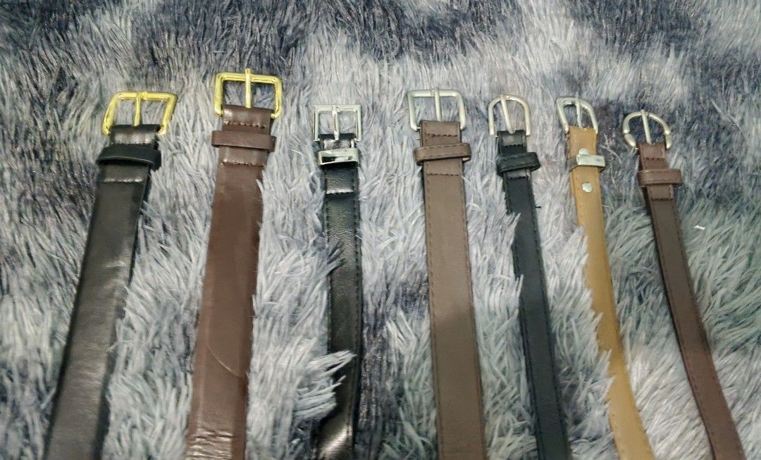 assorted belt new (Category: Belts) located in Magalang. Submitted by trendz67271 (Listing ID 1468160556, Image 3). Description: brand new bought from abroad 100 pesos each.