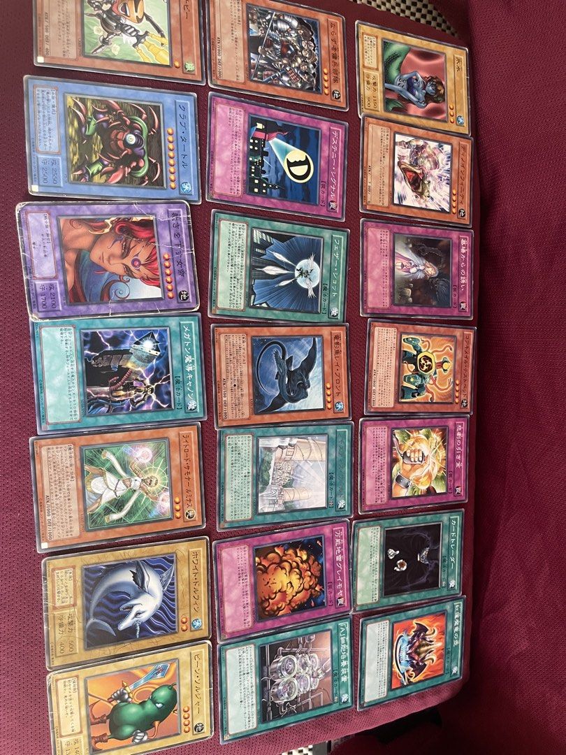 Assorted characters (Category: Raw Singles) located in Manila. Submitted by dstrangerthings (Listing ID 1468231655, Image 3). Description: ✅declared as is and selling as a set of 49cards.
