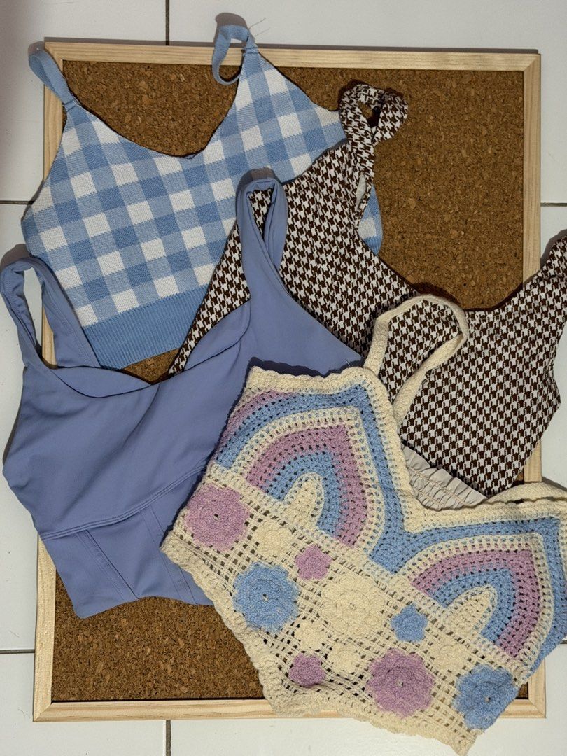 Assorted Crop Top Bundle (Category: Shirts) located in Caloocan City. Submitted by elalaaaa (Listing ID 1468224477, Image 1). Description: .