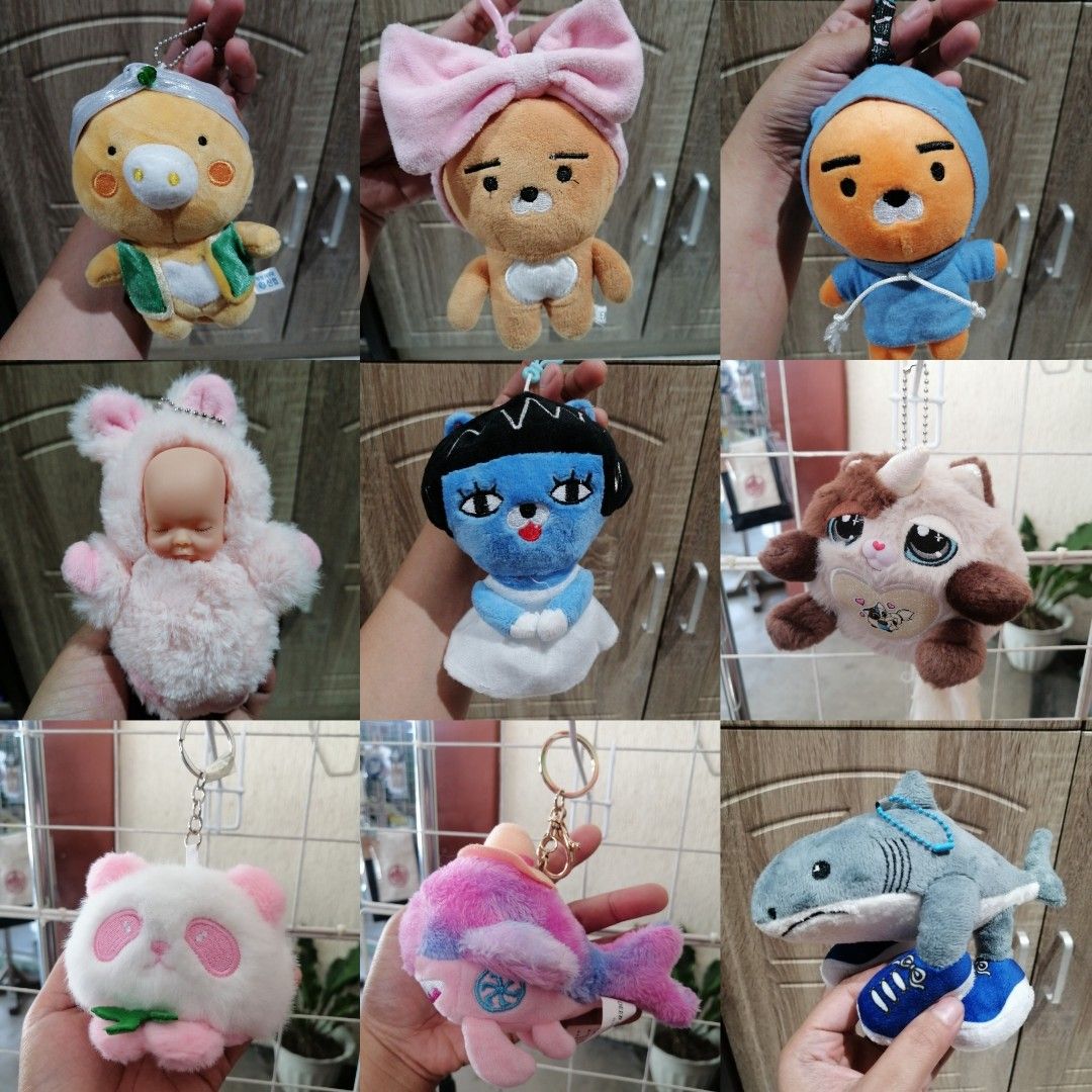 Assorted Cute Plush Keychains (Category: Plushies & Soft Toys) located in Angono. Submitted by rlinee_93 (Listing ID 1468186738, Image 2). Description: - Made with soft, high-quality plush material - Perfect accessories for bags, keys, pouches, or lanyards.
