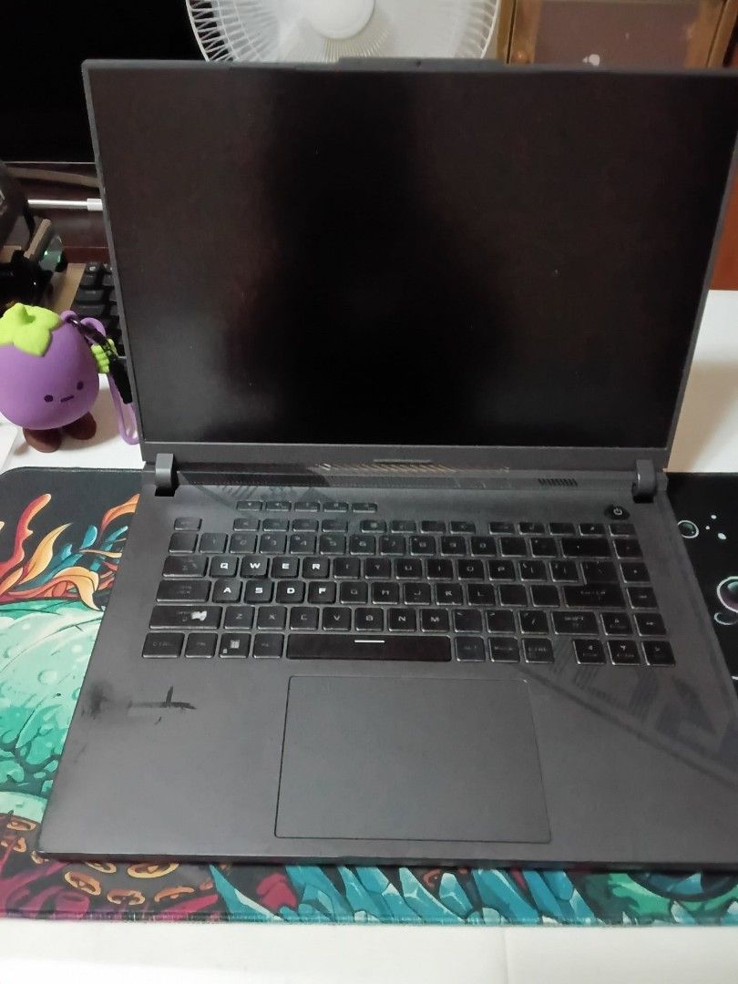 ASUS ROG Strix - for Parts Only (Category: Laptops & Notebooks) located in Quezon City. Submitted by dcsobiano (Listing ID 1468086584, Image 1). Description: - Model: ASUS ROG Strix G16 (G614JV-N4225W, Mfd: May 2023) Busted Board selling for parts only display 16 inches 1TB SSD 16GB DDR5-4800 ( 2 x 8GB) 280w Ac Power supply Power Adapter 90Wh 4 cell battery wifi card cooling fan keyboard etc. .