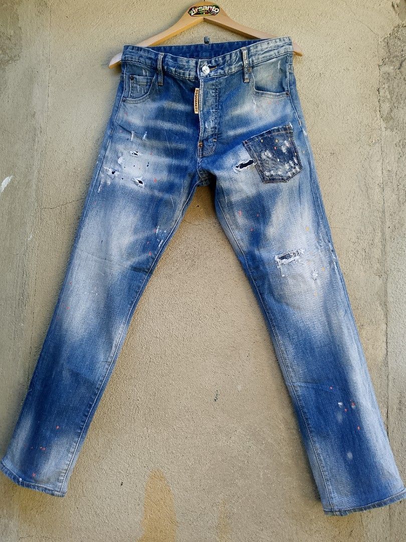 AUTHENTIC! " DSQAURED² (Rave On) MEN " (Category: Jeans) located in Danao, Cebu. Submitted by psychypymb40965 (Listing ID 1468238971, Image 3). Description: details are in first photo ‎measurements through tape measure ‎pm/dm for other details,issues or transactions ‎negotiable! 👊😁.