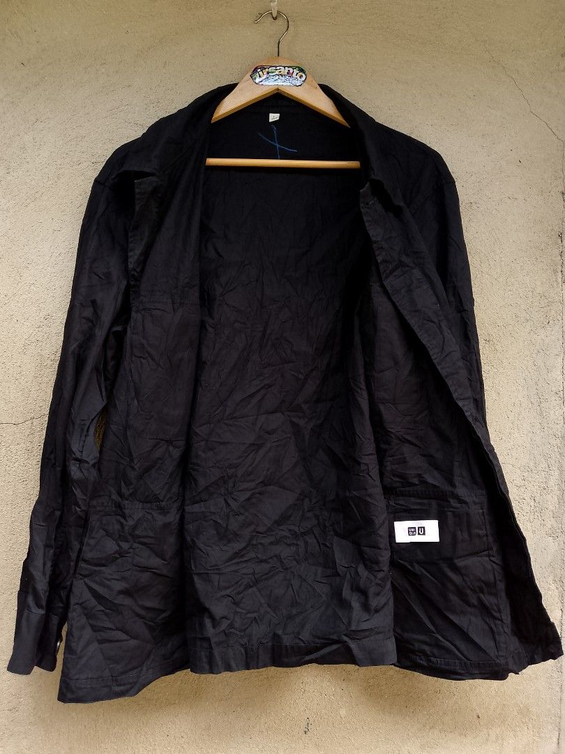 AUTHENTIC! " UNIQLO (military jacket) UNISEX " (Category: Coats, Jackets and Outerwear) located in Danao, Cebu. Submitted by psychypymb40965 (Listing ID 1468228128, Image 2). Description: details are in first photo ‎measurements through tape measure ‎pm/dm for other details,issues or transactions ‎negotiable! 👊😁 2nd Account Available Shoes, Bags, Sandals, Slippers & more footwear just click the link below 💚👇😁❤️ or follow for update stocks. ‎