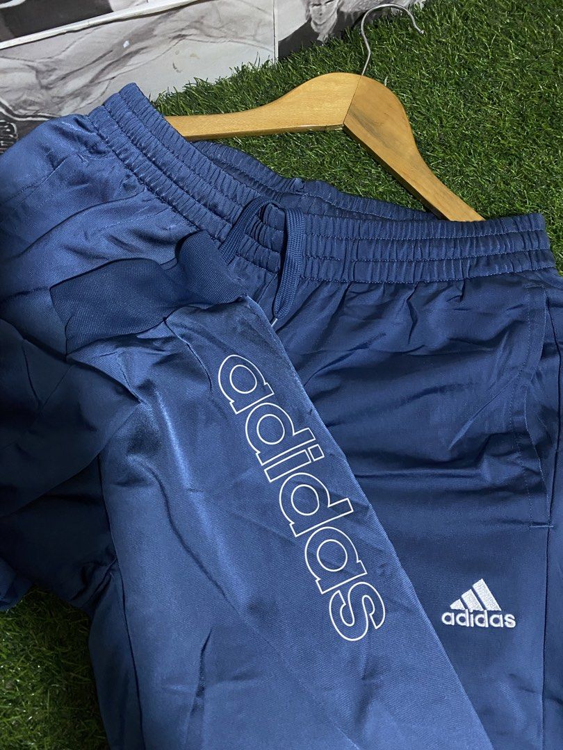 AUTHENTIC ADIDAS TRACK PANTS (Category: Joggers) located in Polomolok. Submitted by safethrift2.0 (Listing ID 1468148677, Image 1). Description: AUTHENTIC ADIDAS TRACK PANTS EXCELLENT NO ISSUES COMPLETE TAGS 30-34 WAIST DRAWSTRING ADJUSTABLE 38.5 LENGTH 29 INSEAM MEDIUM - LARGE.