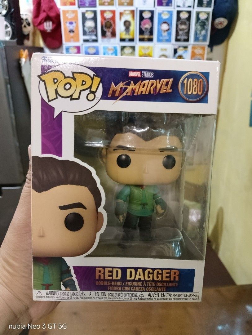 Authentic Funko Pop! Marvel: Ms. Marvel - Red Dagger #1080 vinyl bobblehead figure (Category: Action & Battle Toys) located in Mabalacat. Submitted by babyjamil1919 (Listing ID 1468268390, Image 1). Description: Authentic as is only.