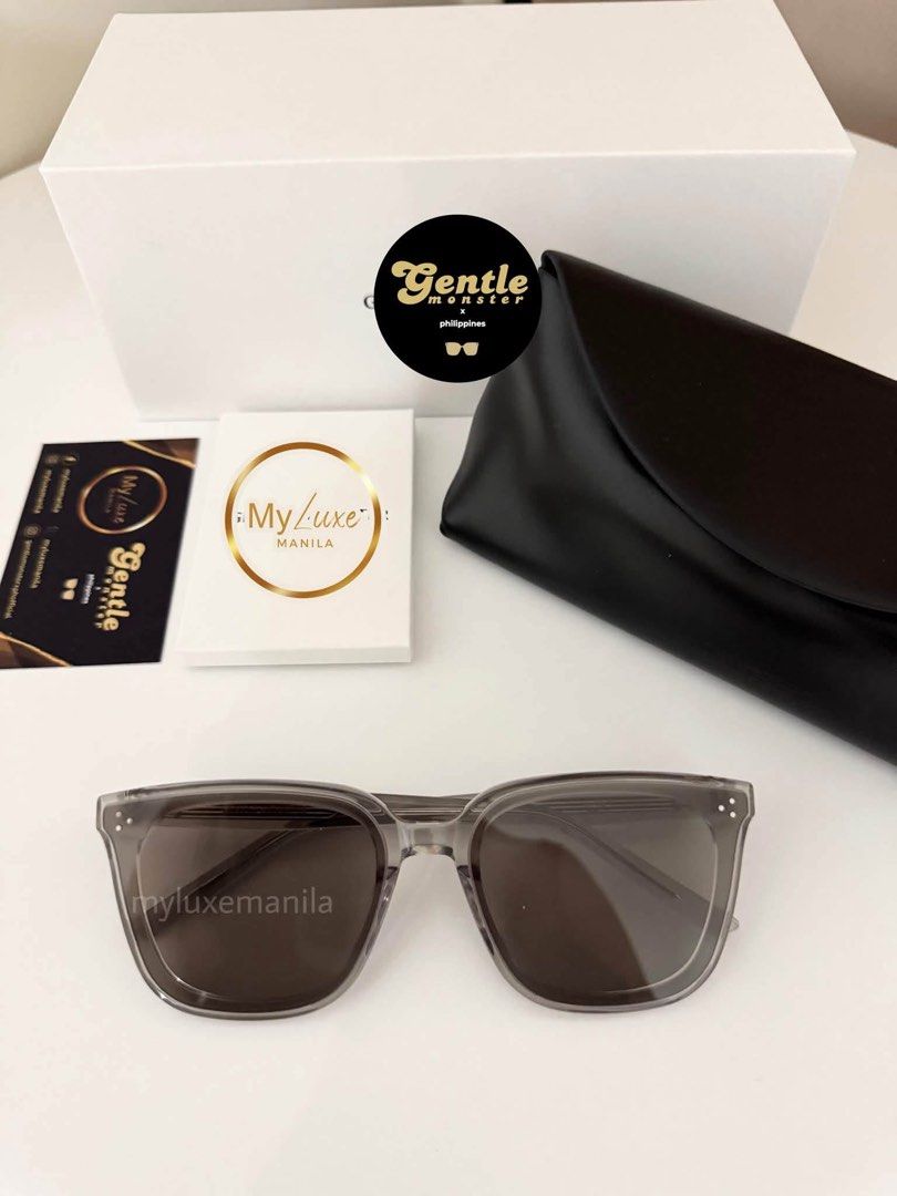 Authentic Gentle Monster - Gent BRC11 (With Box Set) (Category: Sunglasses & Eyewear) located in Manila. Submitted by myluxe.manila (Listing ID 1468075864, Image 1). Description: Want to cop yours? Order now & Receive it today! Onhand and ready to deliver ✨ ⭐️CELEBRITY TRUSTED SHOP ⭐️ 🤩 LOWEST PRICE IN THE MARKET 🤩 All Brand new and actual photos/videos posted Legit Import from Seoul, South Korea 🇰🇷 We accept cod same day delivery thru grab o