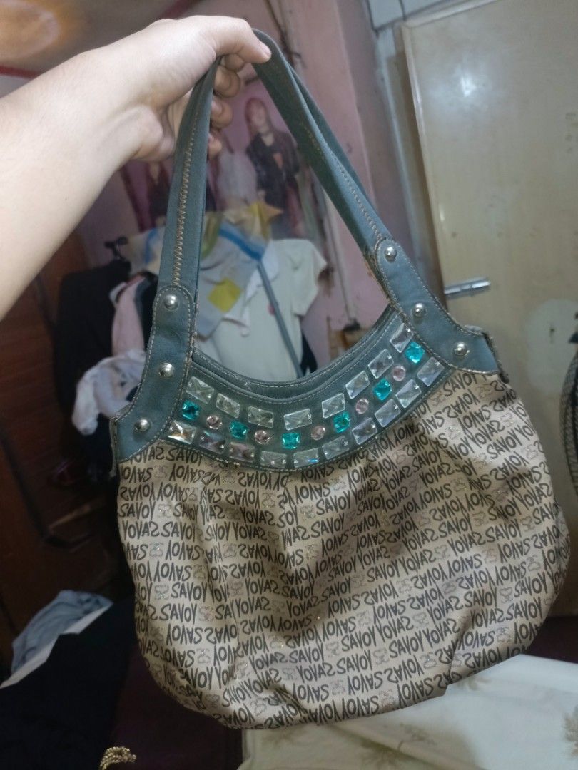 AUTHENTIC JAPAN SAVOY Y2K BAG (Category: Shoulder Bags) located in Rizal. Submitted by nokorimono. (Listing ID 1468081322, Image 1). Description: - AUTHENTIC PIECE FROM SAVOY BRAND IN JAPAN - Y2K VIBES.