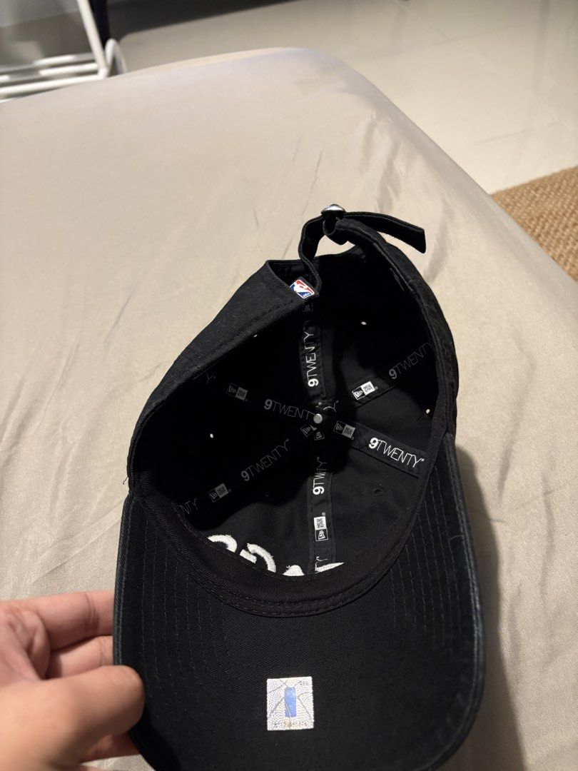 Authentic New Era 9TWENTY NBA Chicago Cap (Black) (Category: Caps & Hats) located in Paranaque City. Submitted by dlf.dv (Listing ID 1468146453, Image 3). Description: Selling an authentic New Era 9TWENTY NBA Chicago strapback cap in classic black. Details: • Brand: New Era Cap (100% Authentic) • Model: 9TWENTY Unstructured Strapback • Design: Front “CHICAGO” embroidered wordmark • Condition: Lightly used (well-maintained, inner 9TWENTY tags & NB