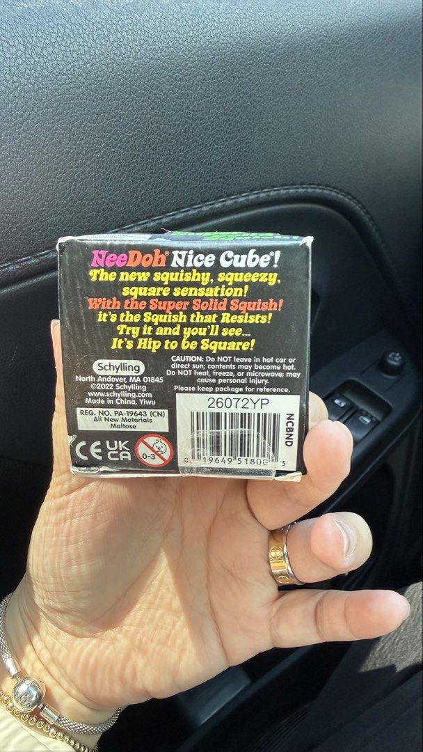 Authetic Needoh Nice Cube (Category: Kids Toys) located in Pasig City. Submitted by thegoodfinds2 (Listing ID 1468096802, Image 2). Description: Opened from the bottom. Sealed again. Rfs: change of mind sa color. Prefer blue. Authentic!.