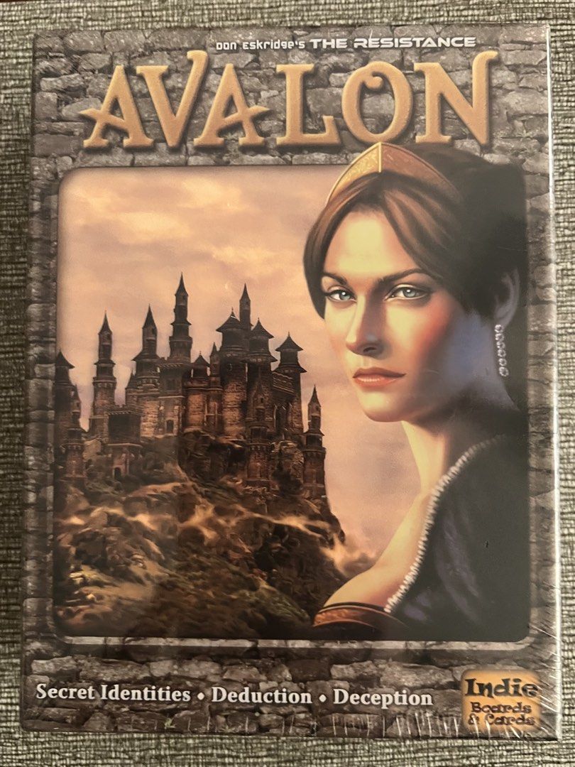 Avalon Card Game (Sealed) (Category: Board Games & Puzzles) located in Quezon City. Submitted by miserab_les (Listing ID 1468062494, Image 1). Description: Avalon Card Game Brand new, sealed P480 GCash or BPI transfer Pick up at Tandang Sora, QC Courier delivery c/o buyer No shipping.