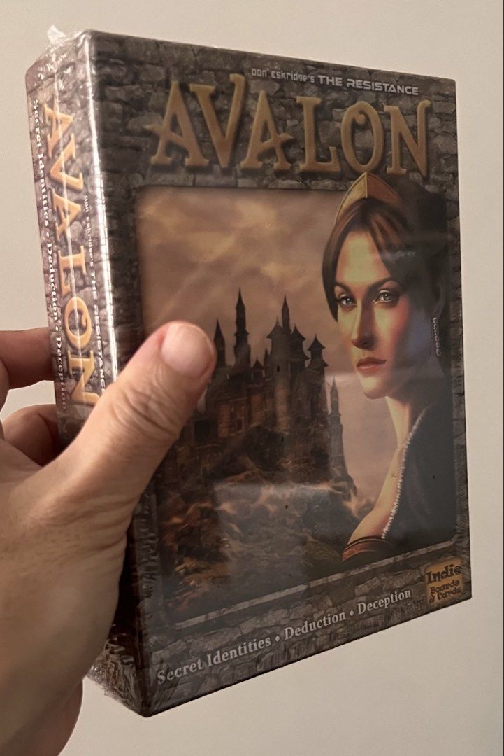 Avalon Card Game (Sealed) (Category: Board Games & Puzzles) located in Quezon City. Submitted by miserab_les (Listing ID 1468062494, Image 3). Description: Avalon Card Game Brand new, sealed P480 GCash or BPI transfer Pick up at Tandang Sora, QC Courier delivery c/o buyer No shipping.