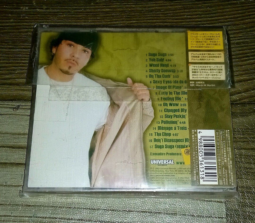 BABY BASH - THA SMOKIN' NEPHEW CD JAPAN (Category: CDs & DVDs) located in Talavera. Submitted by thalifan46 (Listing ID 1468088751, Image 3). Description: BABY BASH - THA SMOKIN' NEPHEW CD JAPAN NOTE : WAG NA LANG MAG MESSAGE KUNG HINDI NAMAN INTERESADO SA ITEM AT HANAP LANG AY KAKWENTUHAN.. WHAT YOU SEE IS WHAT YOU GET 100% ORIGINAL AUTHENTIC.. MOP : GCASH OR PALAWAN.. COURIER :LBC, JRS, J&T.. STRICTLY NO COD‼️.