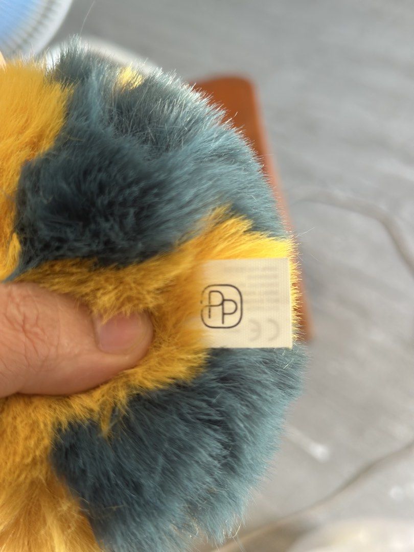 Bag charm with letter ‘I’ initial bag charm (Category: Plushies & Soft Toys) located in Baguio. Submitted by cherylcaps95 (Listing ID 1468110649, Image 3). Description: Parang stress ball Ganda ng kulay.