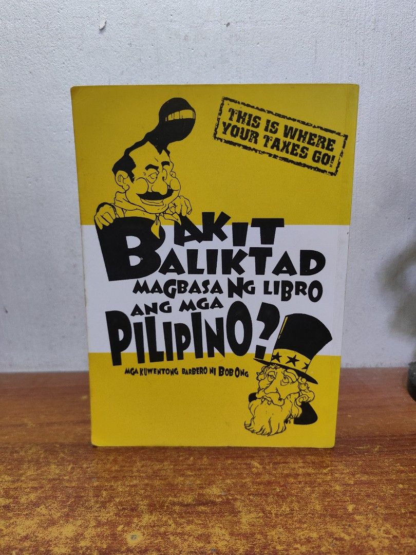 Bakit Baliktad Magbasa - Bob Ong (Category: Everything Else Others) located in Tarlac. Submitted by chapterse7en (Listing ID 1468068704, Image 1). Description: IMPORTANT: Serious buyers only. Lowballers and unresponsive buyers who ghost the chat will be automatically BLOCKED. Please do not message if you have no real intention of purchasing. Thank you for respecting my time. Good to very good condition Visprint Edition Mode of Payment : Gcash, Ma