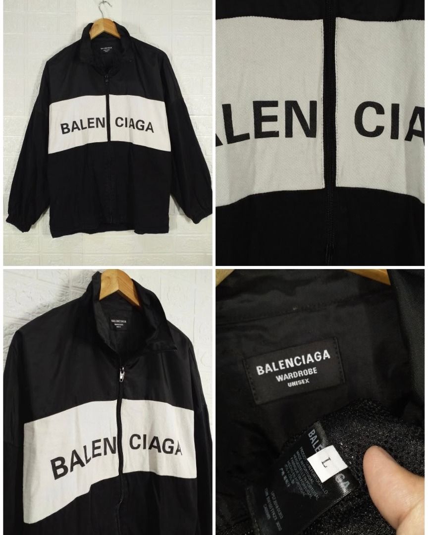 BALENCIAGA TWO TONE SOFT DENIM JACKET (Category: Coats, Jackets and Outerwear) located in Baguio. Submitted by fashionfinds1999 (Listing ID 1468076565, Image 1). Description: 28 X 25 LARGE OVERSIZE EXCELLENT CONDITION.