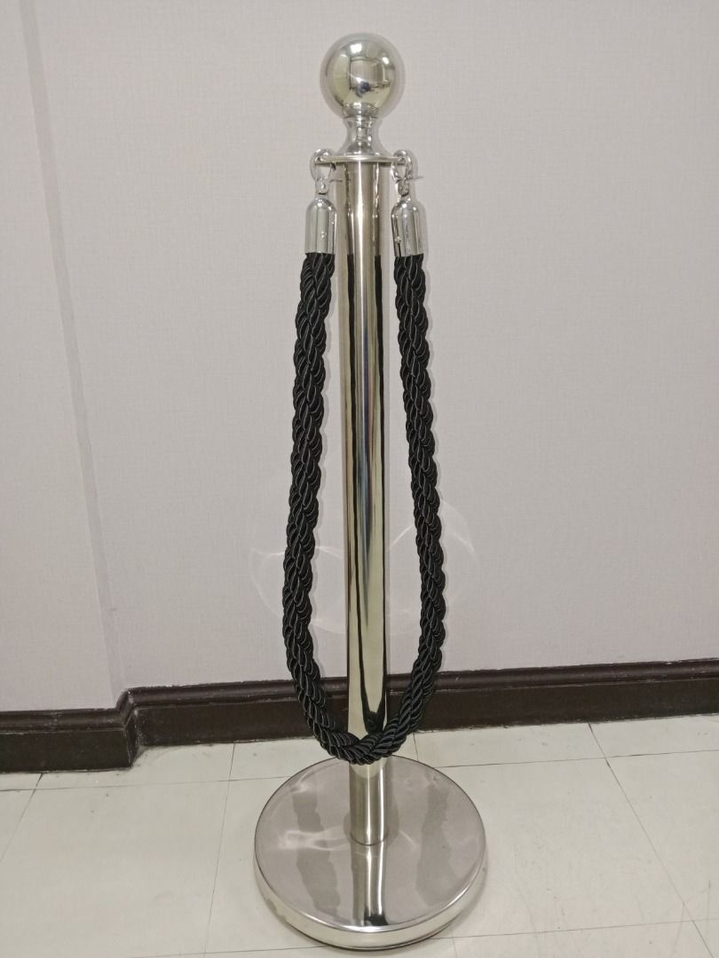 Ball type Stanchion Post - Crowd Control Barrier (Category: Looking For) located in Makati City. Submitted by johnstone_mkt (Listing ID 1468074701, Image 1). Description: Ball Type Stanchion Post Available in Silver and Gold Rope type - Velvet rope - Polyrope Inquire now for more Details!.