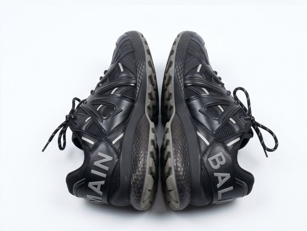 Balmain Sneakers size 45 (Category: Sneakers) located in Quezon City. Submitted by euphoria_mnl (Listing ID 1468214193, Image 2). Description: .