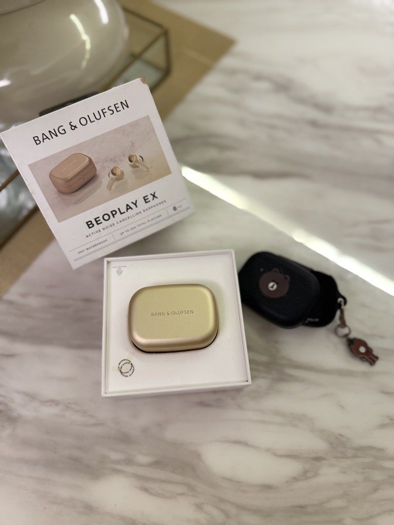 bang and olufsen beoplay ex (Category: Earphones) located in Paranaque City. Submitted by gingersy (Listing ID 1468246980, Image 2). Description: Complete inclusions with box No issues seldom used Priority will be given to buyer who can settle within 24hrs. Mode of Payment (Gcash/BPI) Pick up location: Parañaque .