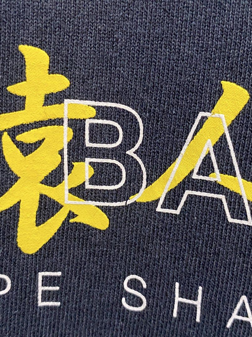 Bape (Category: Tshirts & Polo Shirts ) located in Banga. Submitted by thriftingwithher (Listing ID 1468076295, Image 3). Description: 📌 BAPE STA HERON PRESTON BIG HEAD💎 (SOBRANG GANDA NETO SA PERSONAL❤️‍🔥) ◾DIMES: WIDTH 21 X LENGTH 27.5✨ ◾COMPLETE TAGS✨ ◾ISSUE: BABY HAIRLINES, GOOD VINTAGE FADE✨ ◾COLOR RATE: 8/10✨ ◾GOOD CONDITION✅ .