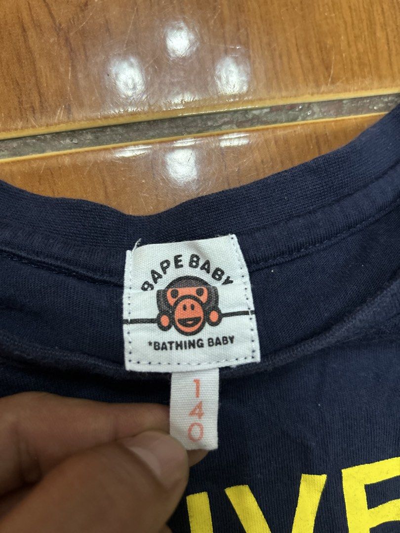 Bape baby (Category: Babies & Kids Fashion) located in Mabalacat. Submitted by johnchanfinds (Listing ID 1468212231, Image 3). Description: Excellent condition Size 140 Color rate 9.5/10.