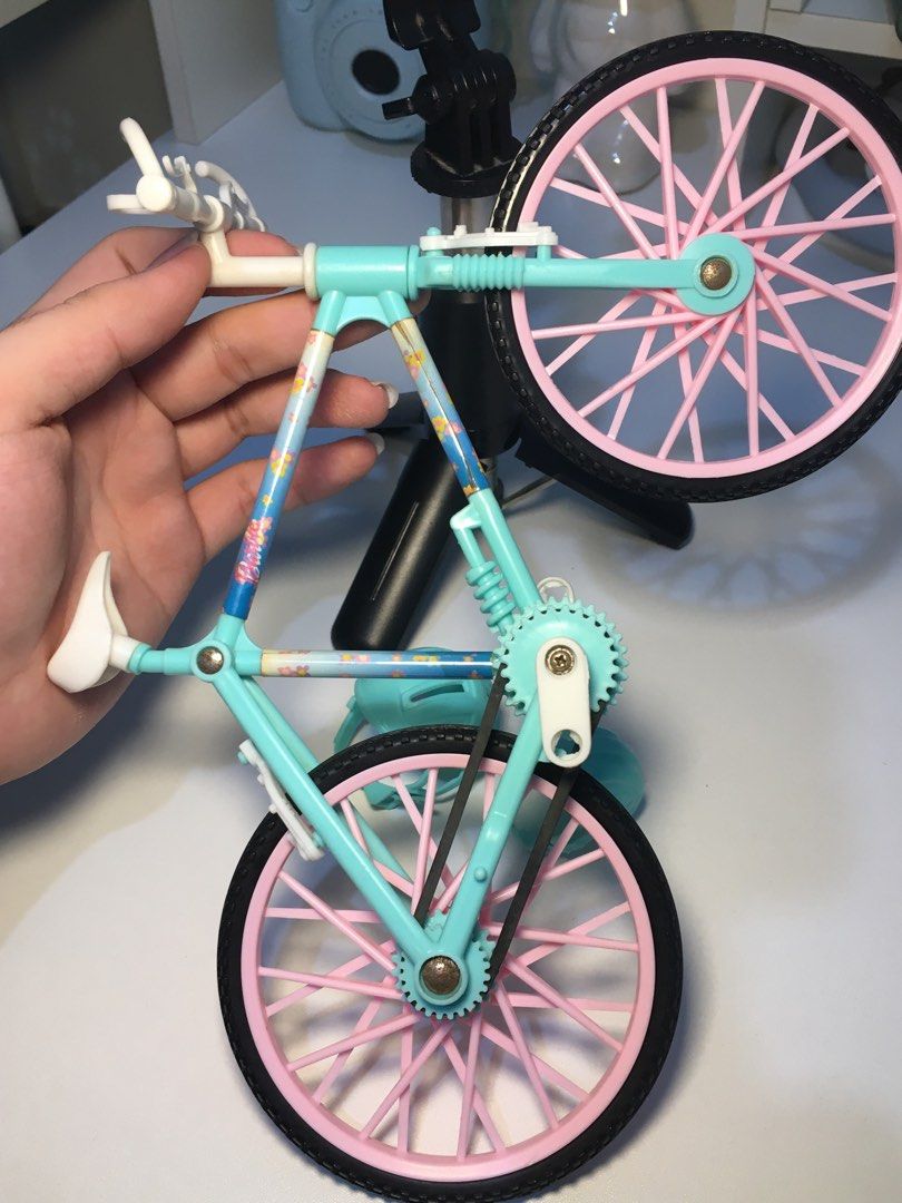 Barbie doll bike (Category: Kids Toys) located in Tarlac. Submitted by diva_bratzz (Listing ID 1468109476, Image 3). Description: MOP: Gcash MOD: j&t Please manage your expectations. WYSIWYG, so kindly check the photos carefully before buying. Thank you!💖 .