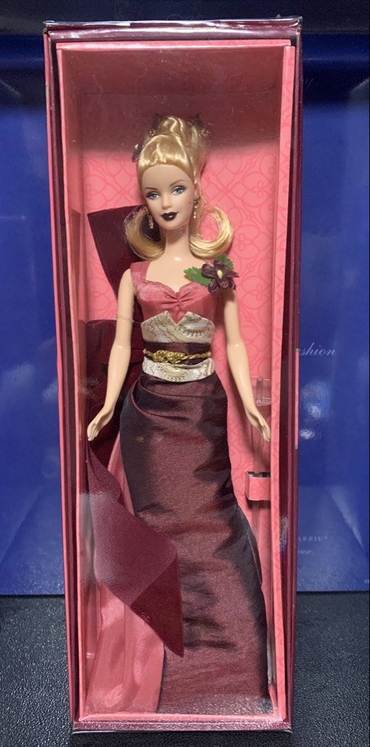 Barbie Exotic Intrigue (Category: Figurines & Statues) located in Makati City. Submitted by heartbiz (Listing ID 1468129818, Image 1). Description: Authentic Barbie collectible doll. NRFB wrapped in plastic cover..